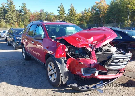 2014 GMC Acadia Sle-2 from USA, damaged, VIN 1GKKVPKD5EJ312761